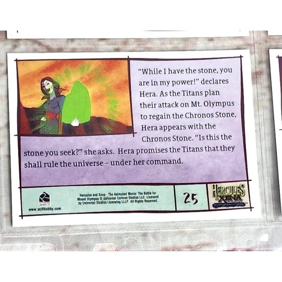 Hercules & Xena The Battle Of Mount Olympus Collectible Trading Card Bundle 19-2 - Picture 7 of 16